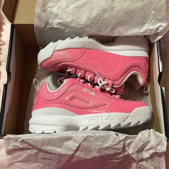 Pink Fila Shoes - Picture 1 of 3